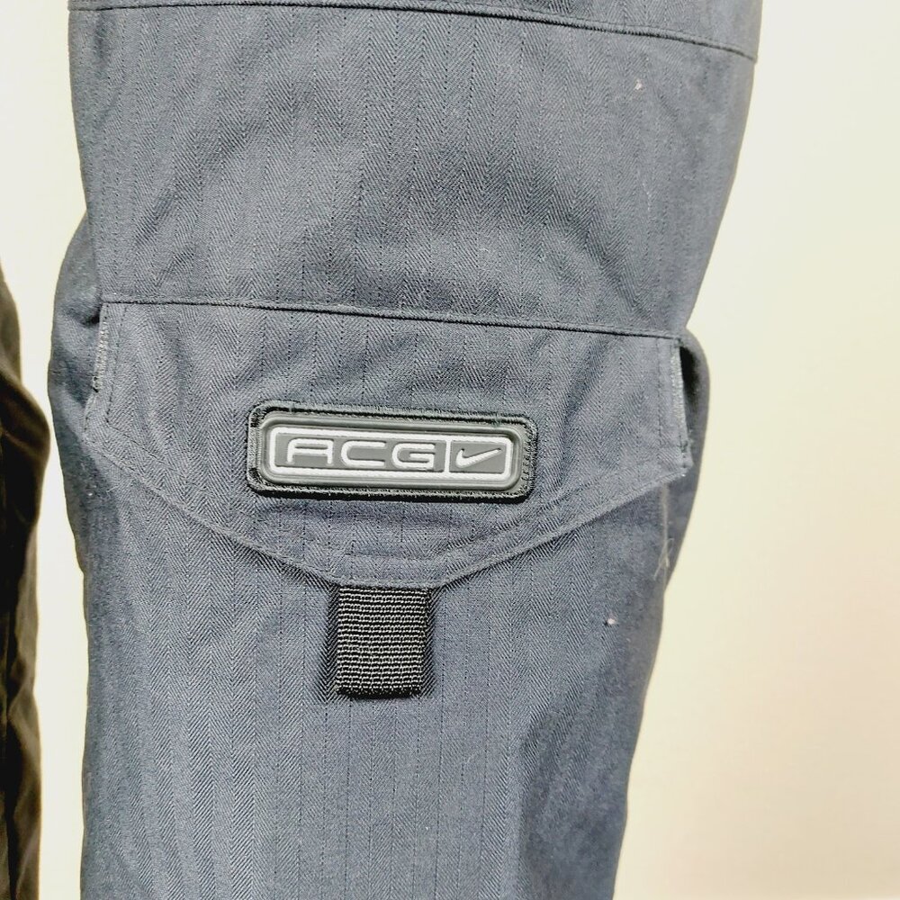 Nike ACG Women's Black All Conditions Insulated Winter Snowboarding Pants Size M - Picture 12 of 15